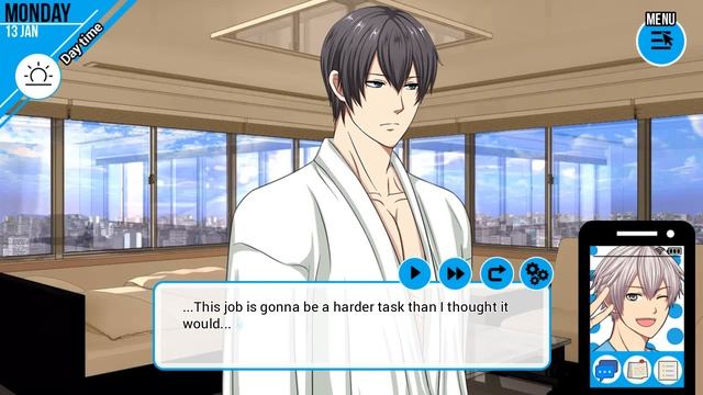 Seiyuu Danshi - [174/221] - [Shuu route: January - Part 1] - English Playthrough смотреть онлайн