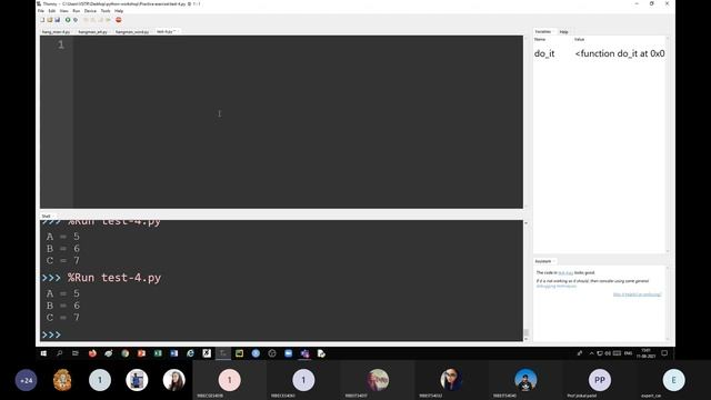 Session 8 (Functions with Parameters): Hands-on Workshop on Python Programming смотреть онлайн