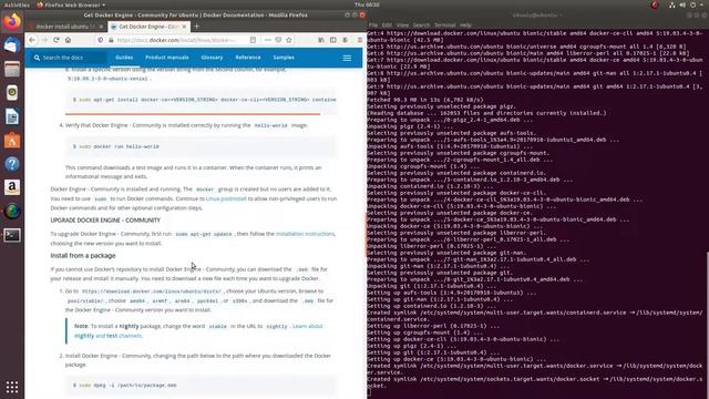 Установка Docker и Docker-compose смотреть онлайн