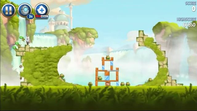Angry Birds Star Wars 2 - Naboo Invasion(Bird Side): level 11-15(3 star) смотреть онлайн