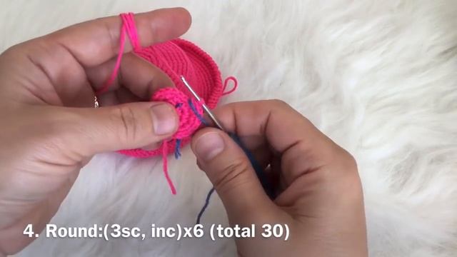 Amigurumi Kolay Peruk Ve Şapka Yapımı ( Easy Wig And Hat Tutorial) ENG SUBTITLES ON