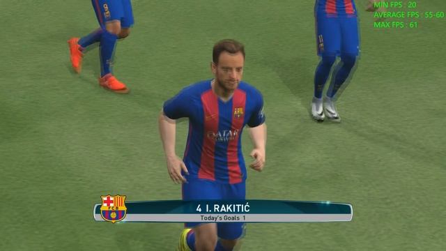 PES 2017 | LOW END PC TEST | INTEL HD 4000 | 4 GB RAM | i3 | смотреть онлайн