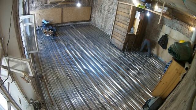 Звукоизоляция матрасом! Стяжка 48 кв.м. Time Lapse. Июнь 2021 смотреть онлайн