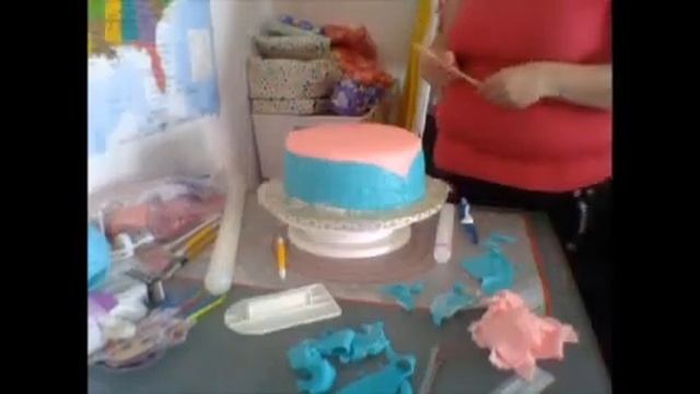 LOL Surprise Schoko Funfetti Schachbrett Muster Torte