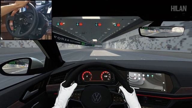 Assetto Corsa - Volkswagen Jetta GLI 2023 [Steering wheel gameplay] смотреть онлайн