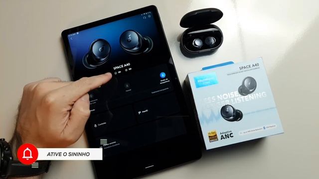 O MELHOR FONE BLUETOOTH DO ANO - ANKER SPACE A40. Adeus Galaxy Buds Pro смотреть онлайн