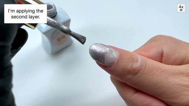 Sparkly nail design with cat eye gel polish and stamping смотреть онлайн