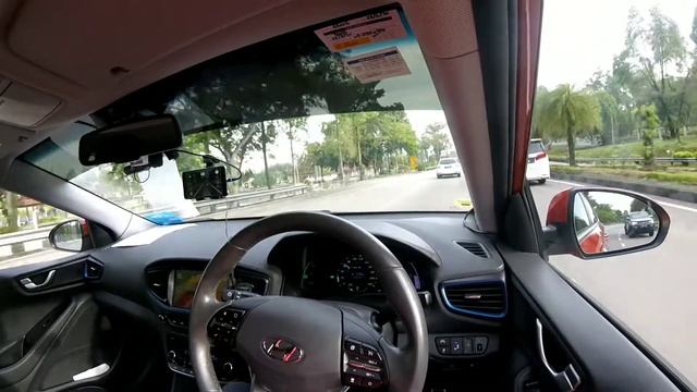 Openpilot 0.7.5 on Hyundai Ioniq Hybrid (on Single Lane road) смотреть онлайн