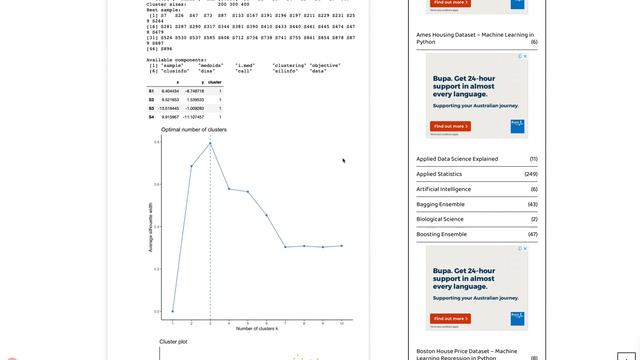 How to compute CLARA Clustering Large Applications in R смотреть онлайн