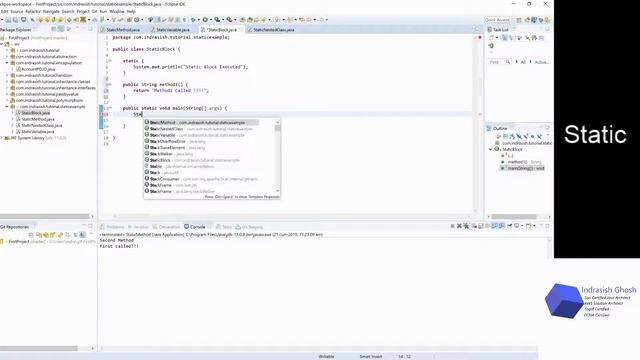 Static Keyword in Java with Practical Part 1- Java In Bangla смотреть онлайн