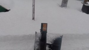 Честный обзор снегоуборщика по мокрому снегу, возьмёт, или нет ?