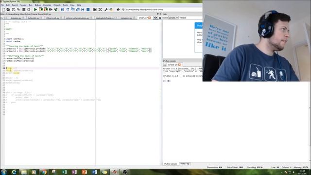 Python: Creating Card Decks and Playing SNAP! (Part 1) смотреть онлайн