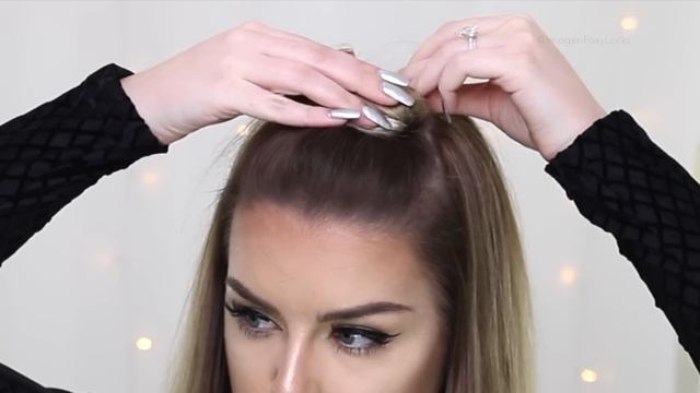 How To: Quick Half Up Top Knot смотреть онлайн