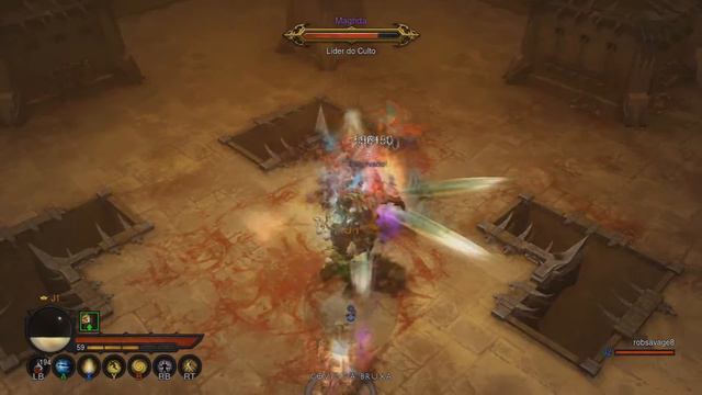 Diablo III [Xbox 360] - Jogando online com os noobs! (Parte 1) смотреть онлайн