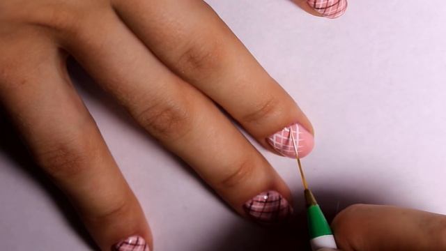 Дизайн ногтей гель лаком | Маникюр на коротких ногтях | Nancy Wave смотреть онлайн