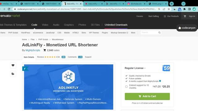 Buy AdLinkFly Script with License Key Only @₹300 | AdLinkFly Monetized URL Shortener Only @₹300 | смотреть онлайн