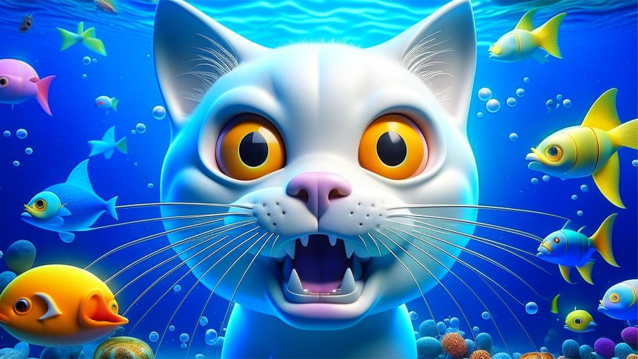 МНОГО РЫБОВ ВКУСНЫХ РАЗНЫХ ► Cat Goes Fishing |15| смотреть онлайн