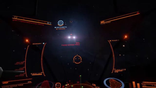 Elite: Dangerous. Стервятник уделал Вайпер за 15 сек! ) PvE смотреть онлайн