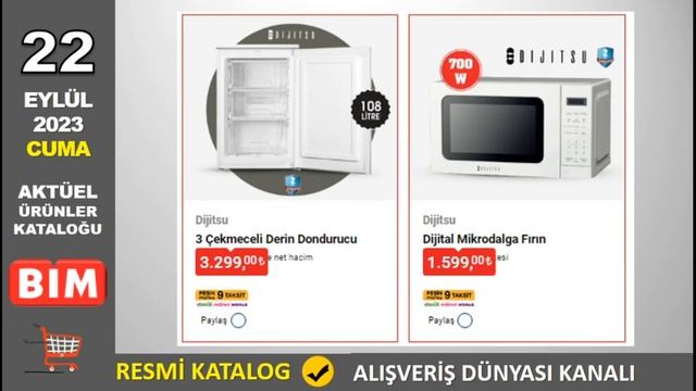 BİM 22 EYLÜL 2023 KATALOĞU | BİM AKTÜEL ÜRÜNLER | RESMİ KATALOG | NET ANLATIM смотреть онлайн