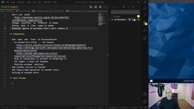 Building a Web Desktop Environment with React - Taskbar & Processes смотреть онлайн