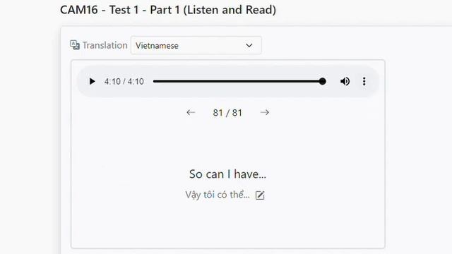 CAM16 Test 1 Part 1 Listen & Read IELTS Listening English Listening Exercises Google Ch смотреть онлайн