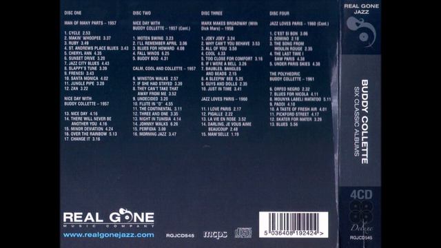 Buddy Collette - Six Classic Albums CD1.  2017 (vinyl Record)