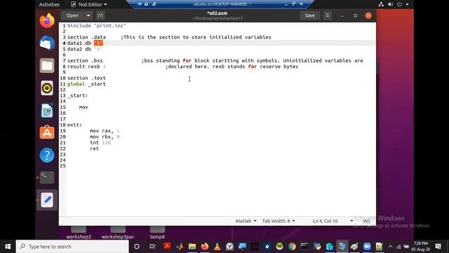 Assembly Programming - Lecture 5: ASCII Table, Integer Arithmetic Operations смотреть онлайн