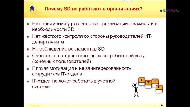 Виталий Барилко. "Что нам стоит Service Desk построить? смотреть онлайн