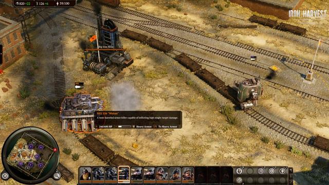 Iron Harvest-(Open Beta) (0.11.5) Health and Damage Buff PZM-11 Lowca vs SKS 156 Wotan смотреть онлайн