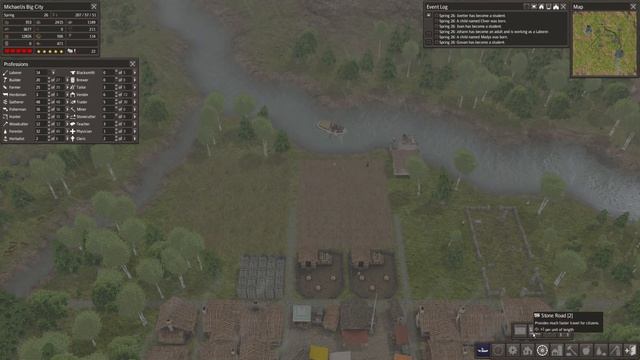 Banished - Until 1000 Citizens / Full Game / Part 1 - No Commentary Gameplay смотреть онлайн