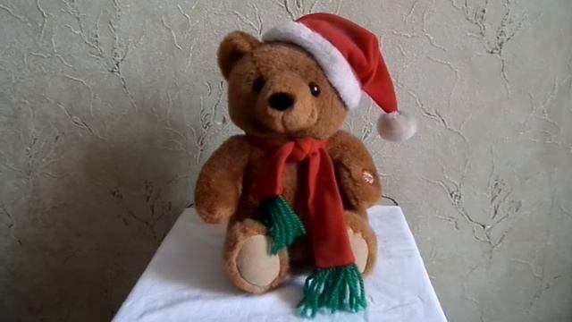 поющий танцующий Новогодний Мишка смотреть онлайн