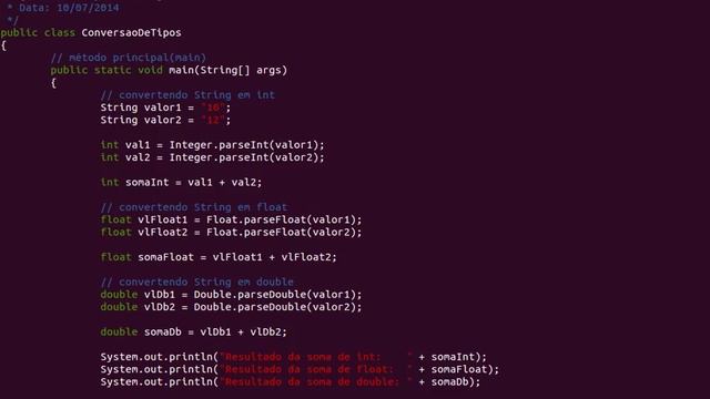 Curso de Java em Linux e Windows - [Aula 6] Conversão de Tipos de Dados em Java смотреть онлайн