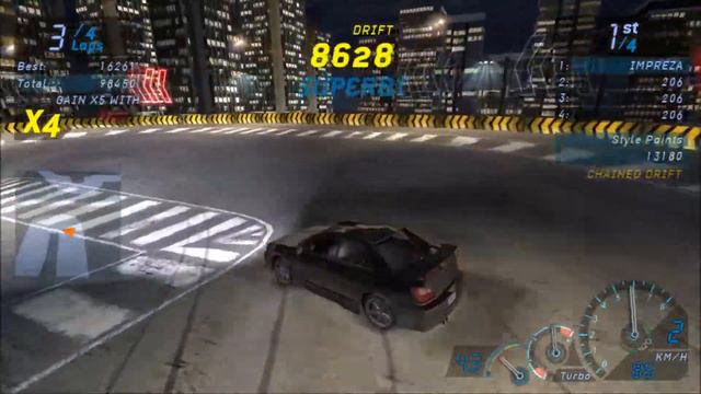 Need For Speed Underground - Get Sideways [1080p60 - GTX 1080 - 44/133] смотреть онлайн