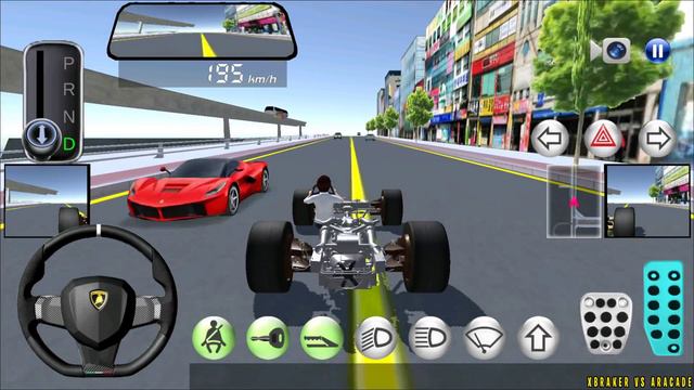 3D Driving Class #109 - Lambo Car Chassis vs Train - New Update New Version Best Android Gameplay смотреть онлайн