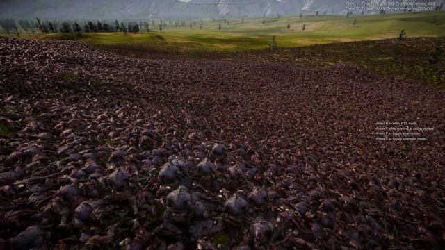 1,000 TESLAS DEFEND THE TEMPLE FROM 600,000 TROLLS | Ultimate Epic Battle Simulator 2 | UEBS 2 смотреть онлайн