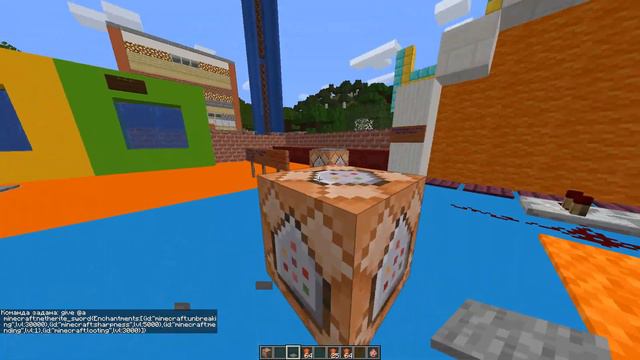 Как выдать меч бога в майнкрафте.