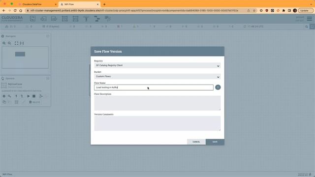 Connect NiFi with the Cloudera DataFlow Catalog using the new Cloudera DataFlow Registry Client смотреть онлайн