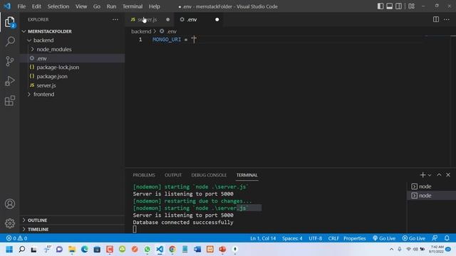 Configuring the Dotenv смотреть онлайн