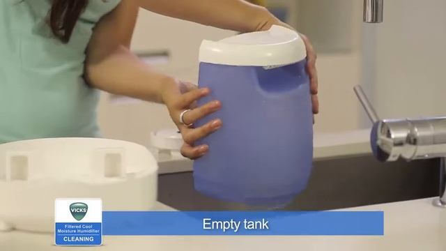 Vicks Filtered Cool Moisture Humidifier VEV320 - How to Clean смотреть онлайн