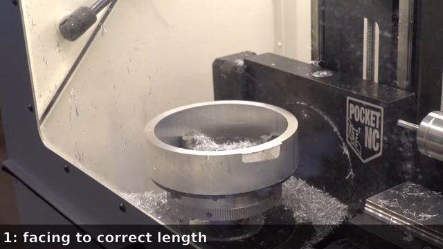 Machining a part on the Pocket NC v2-50 with python generated g-code смотреть онлайн