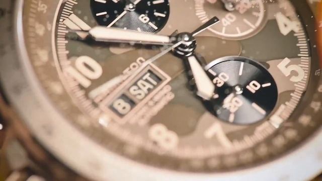 Khaki Aviation X Wind Auto Chrono | Hamilton смотреть онлайн