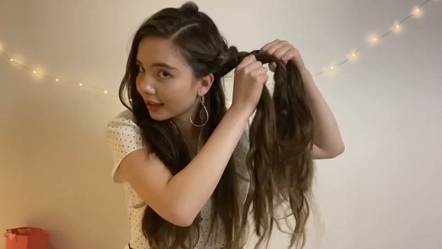 Super Easy Viking Inspired Ponytail смотреть онлайн