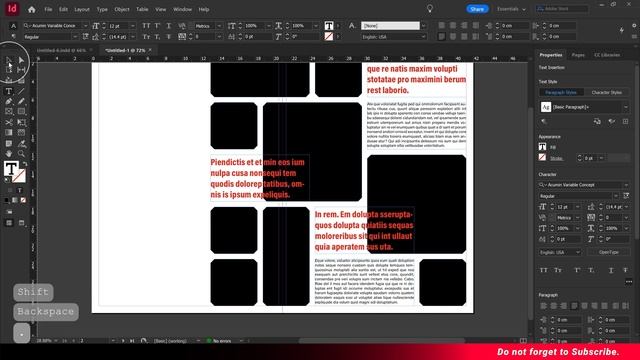 How to Page Layout Design in Adobe InDesign CC 2022 | Magazine Design Tutorials смотреть онлайн