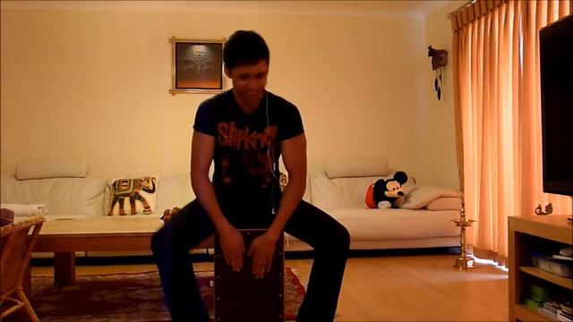 Stone Sour - Wicked Game [Cajon Cover] смотреть онлайн