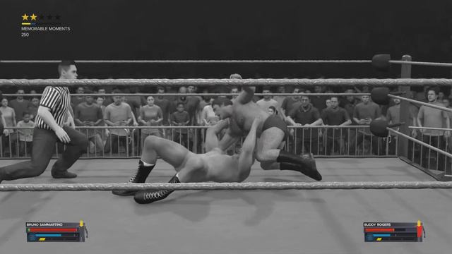 WWE 2K23 - Buddy Rogers vs Bruno Sammartino - WWWF Title Match: Heavyweight Wrestling смотреть онлайн