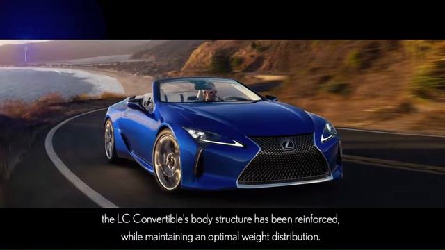 Lexus LC 500 Convertible European Premiere смотреть онлайн