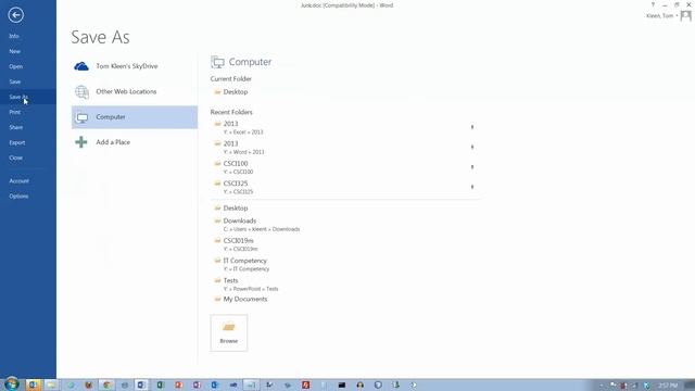Word 2013: Old-Style WordArt