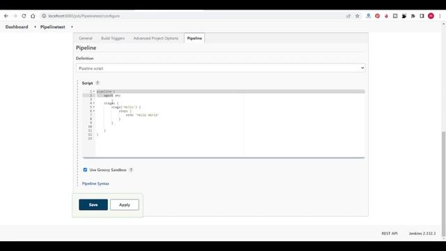 Jenkins Pipeline and Jenkinsfile - Declarative syntax in Jenkins with example смотреть онлайн