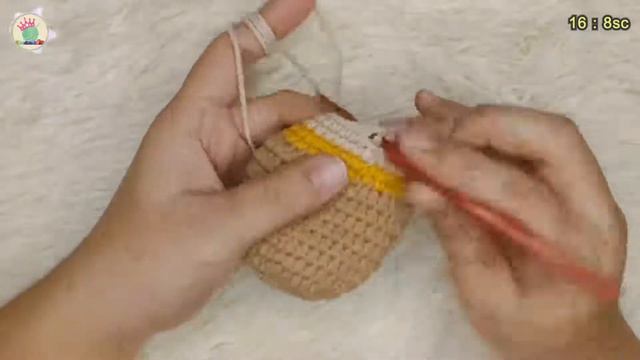 CROCHET KEYCHAIN : How To Crochet Key Holder Free Pattern - Monster Key Case 💖