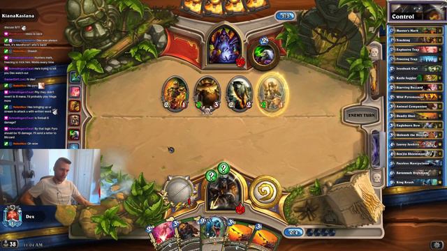 Hearthstone: Classic Control Hunter w/ King Krush! смотреть онлайн